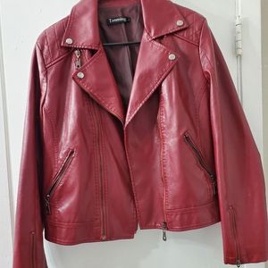 Faux Leather Jacket